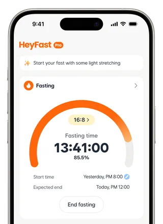 HeyFast app screenshot